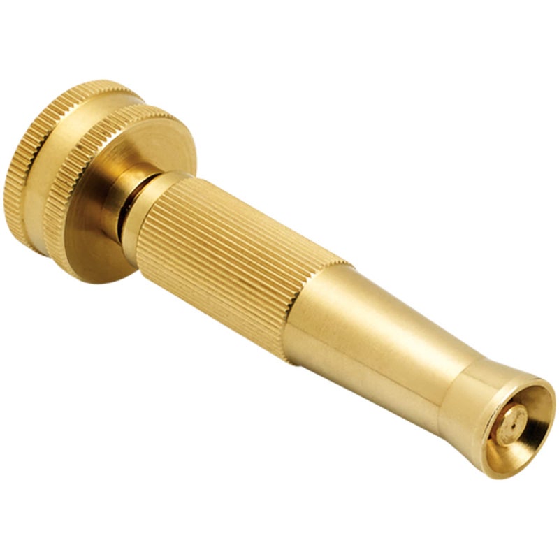 Underhill PowerBlast MultiMax Garden Water Hose Nozzle Adjustable, 7 GPM 80 PSI, 3/4-Inch Thread Inlet, High Pressure Heavy-Duty Brass, GNA-75 - Image 1